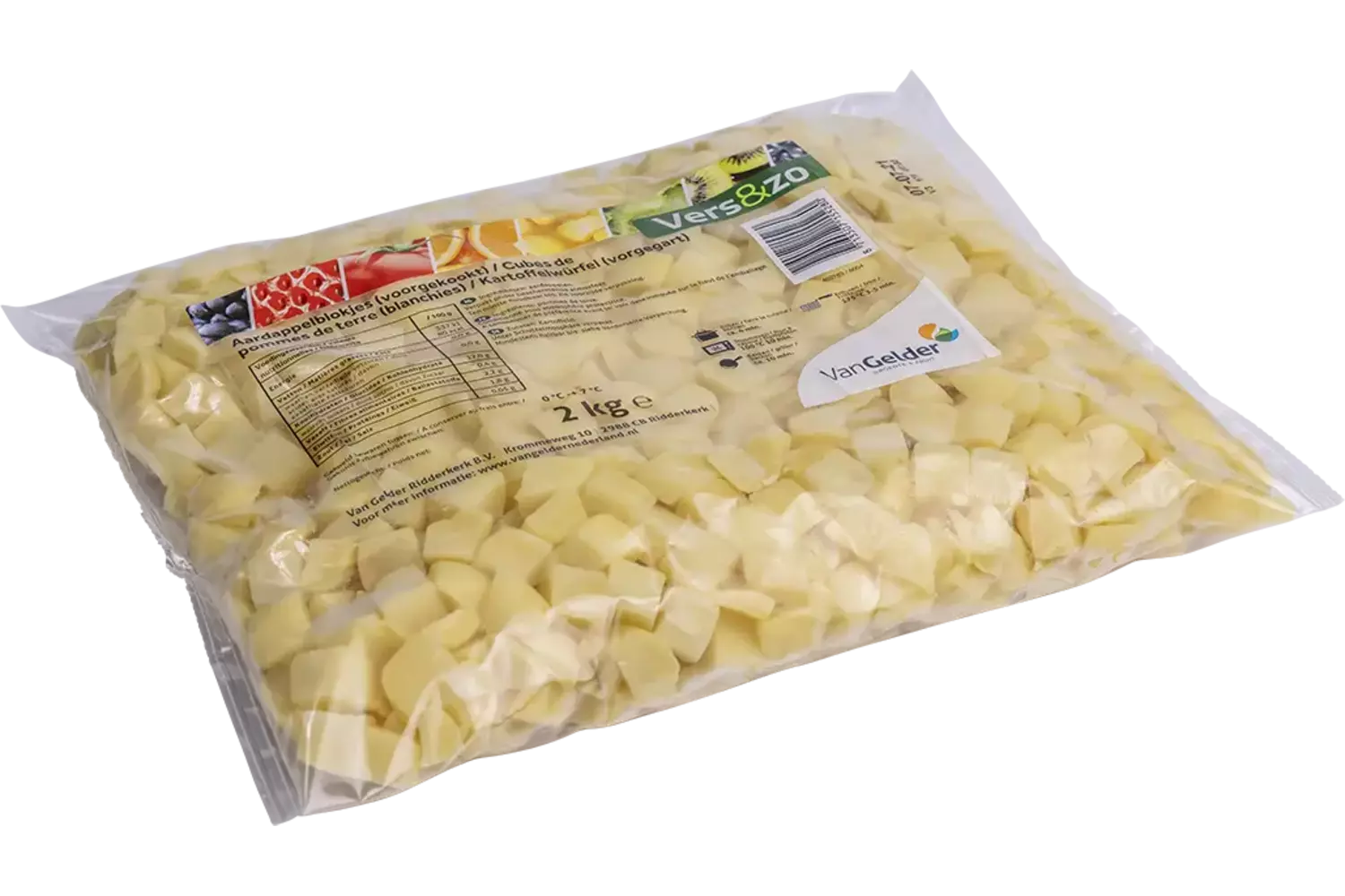 Aardappel blokjes (PL) 2kg stuk 1
